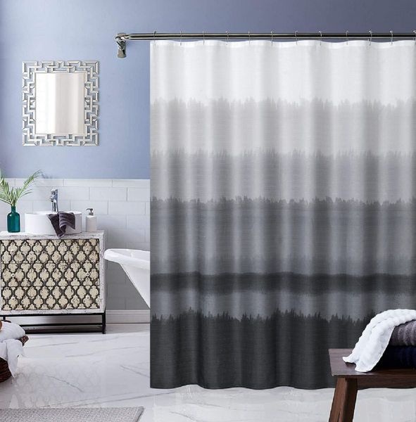 Elegant Touch Shower Curtain Geometric