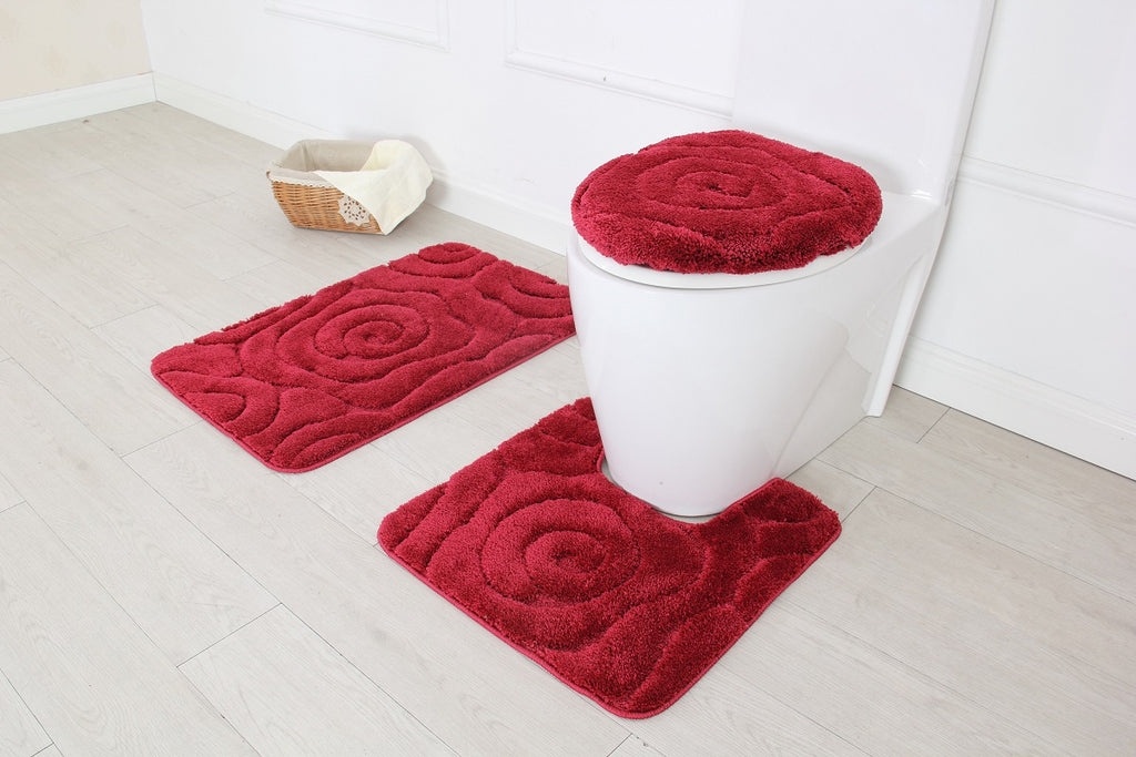 3 Piece Prestige Bath Rug Set