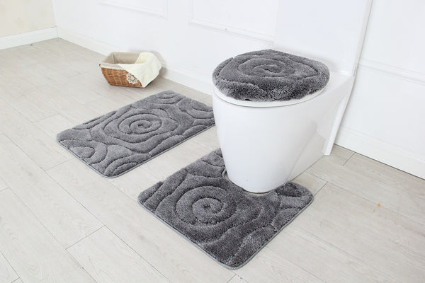 3 Piece Prestige Bath Rug Set