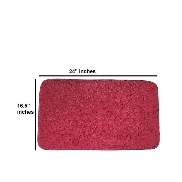 2 Piece Bath Rug Set Memory Foam