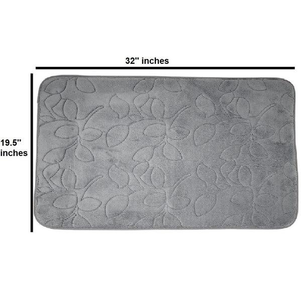 2 Piece Bath Rug Set Memory Foam