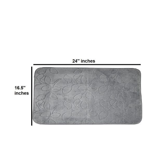 2 Piece Bath Rug Set Memory Foam