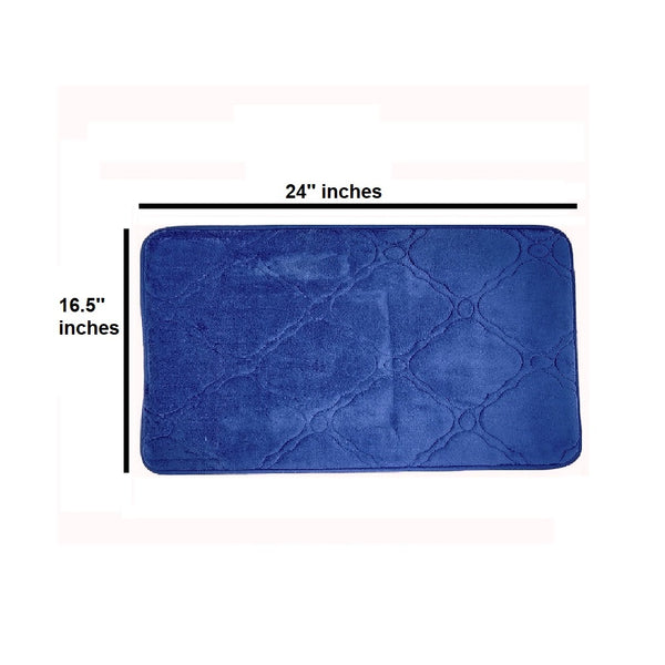 2 Piece Bath Rug Set Memory Foam