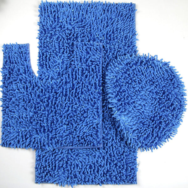 3PC Mix Chenille Bathroom Set