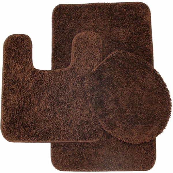 3PC Elite Bath Mat Set