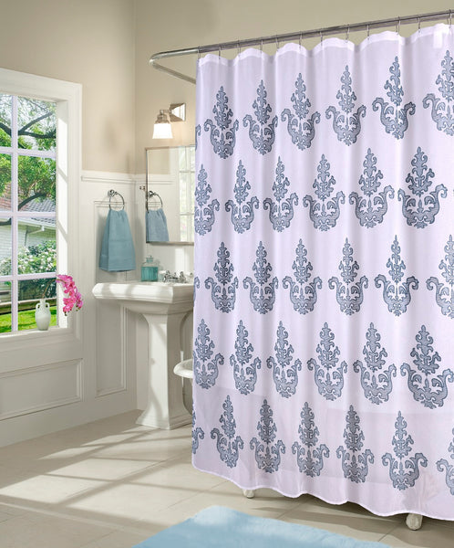 Waffle Touch Shower Curtain Casanova