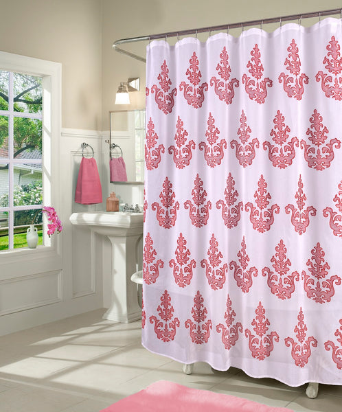 Waffle Touch Shower Curtain Casanova