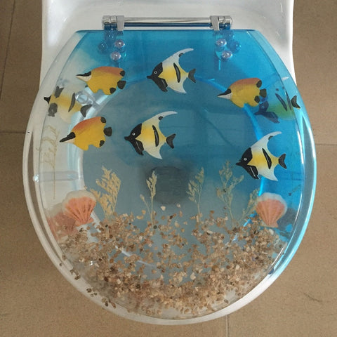 fish lure resin toilet seat Decorative Toilet Seat – Home Linen & Beyond