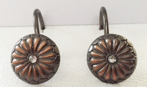 Metal Shower Hooks Flower