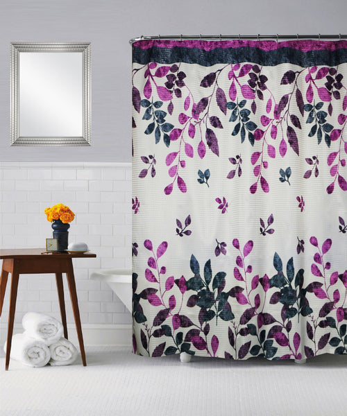 Elegant Touch Shower Curtain Geometric