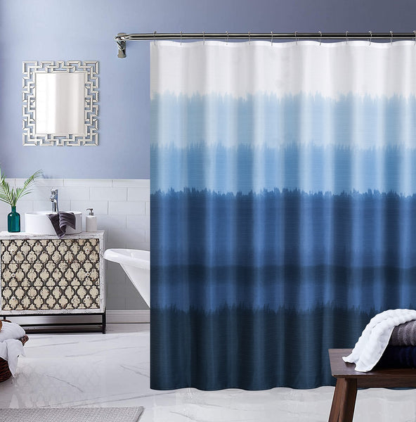 Elegant Touch Canvas Shower Curtain