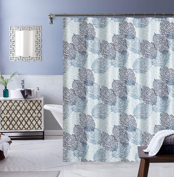 Elegant Touch Canvas Shower Curtain