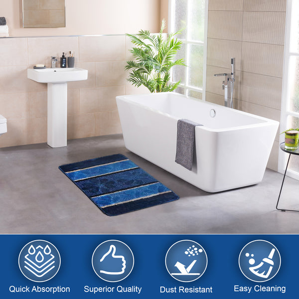 3 Piece Stander size Avanti Bath Mat Series