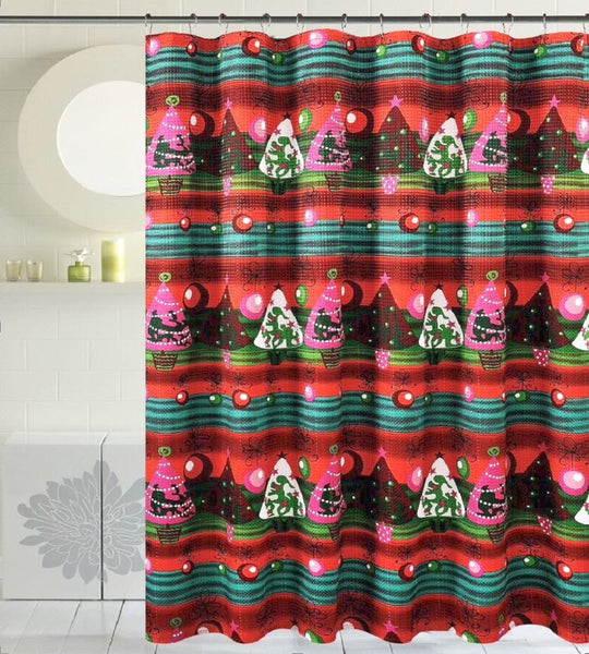 Christmas Decorative Shower Curtain