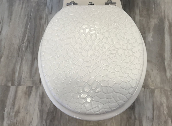 Round Toilet Seat Stone